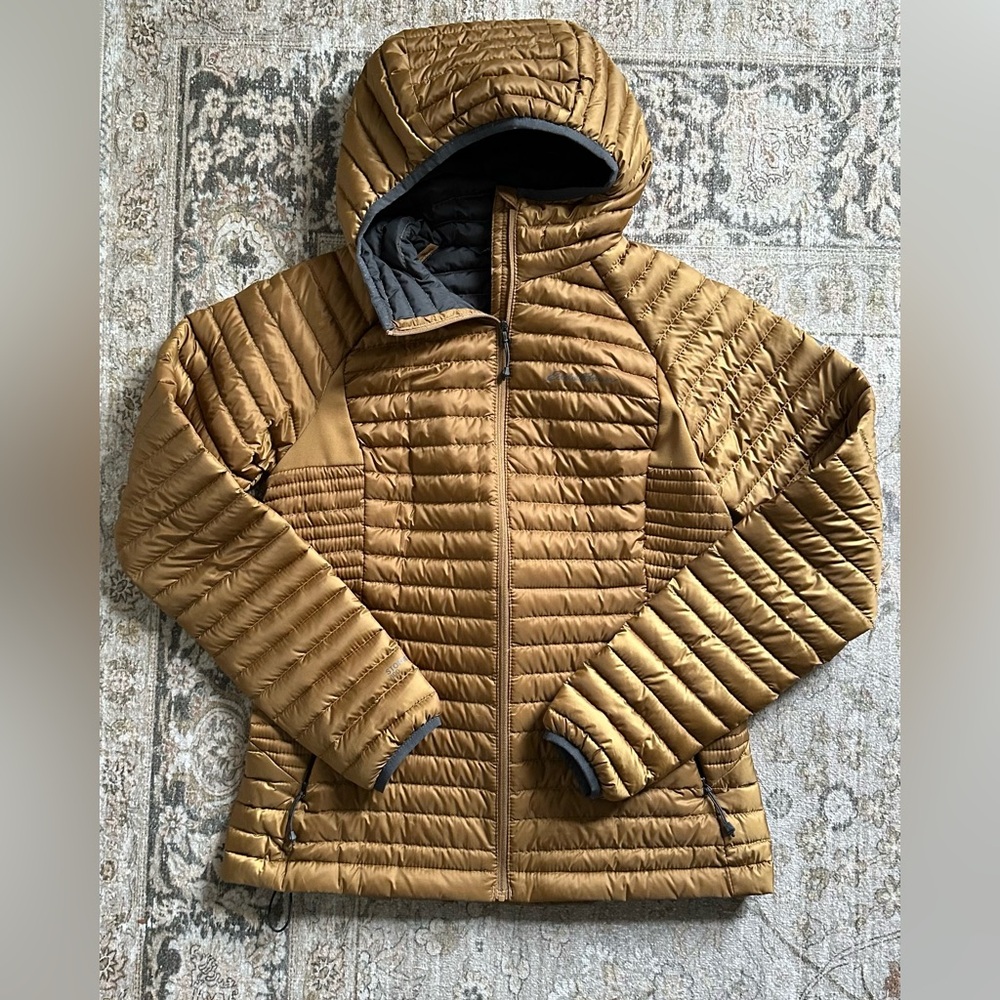 Eddie Bauer First Ascent Microtherm Down Hooded Jacket